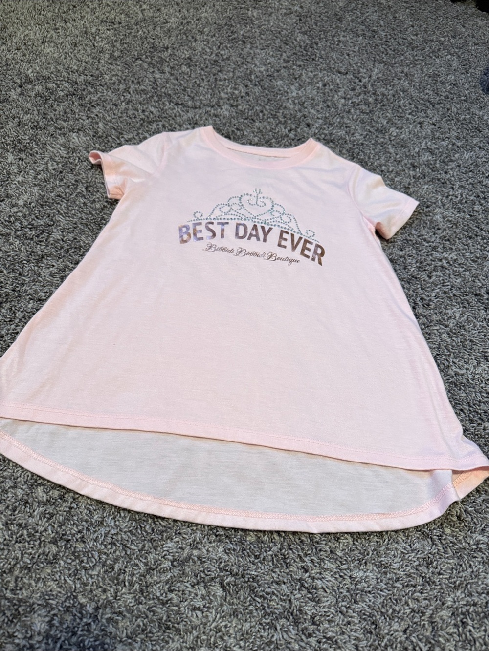 Disney Pink 'Best Day Ever' Short Sleeve Tee
